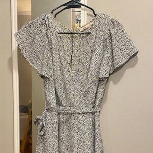 Francesca's Mini Wrap Dress